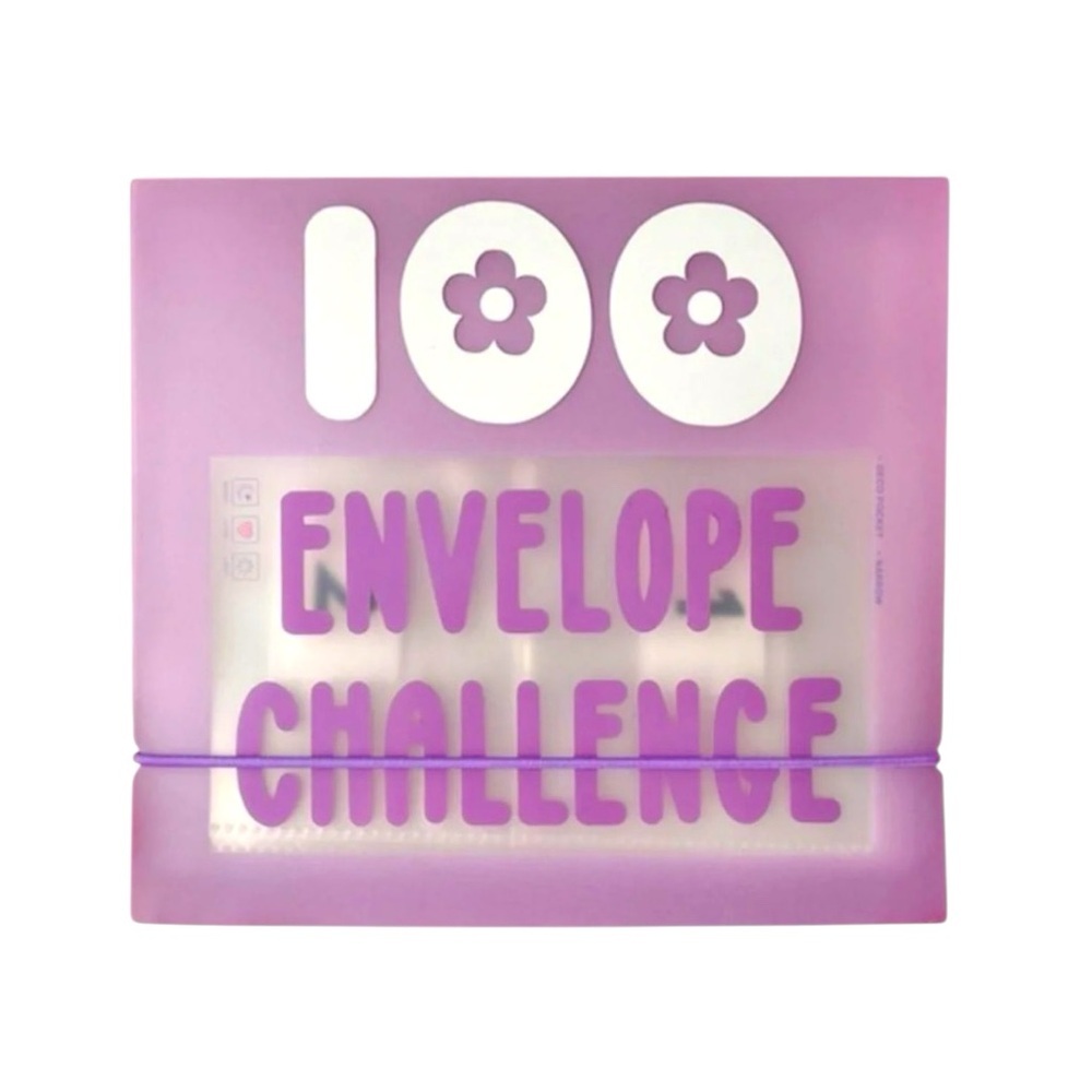 ✨BNWT - 100 Envelopes Budget Money Saving Challenge Binder - Save $5050✨